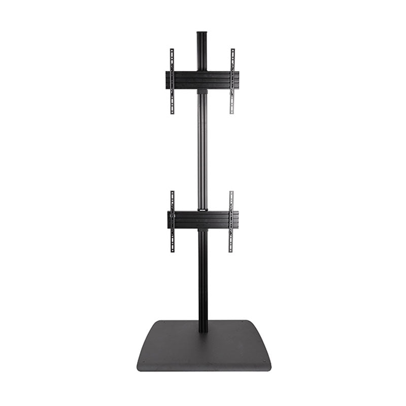 B-Tech System X Dual Stack TV Floor Stand BTF842/BB