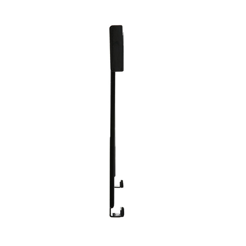 B-Tech Medium Fixed TV Wall Mount BTV500/B, slim speaker wall mount, side profile