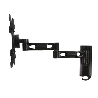 B-Tech Medium Dual Arm TV Wall Mount BTV504/B, articulating wall mount extended view