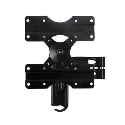 B-Tech Medium Dual Arm TV Wall Mount BTV504/B, articulating wall mount front view