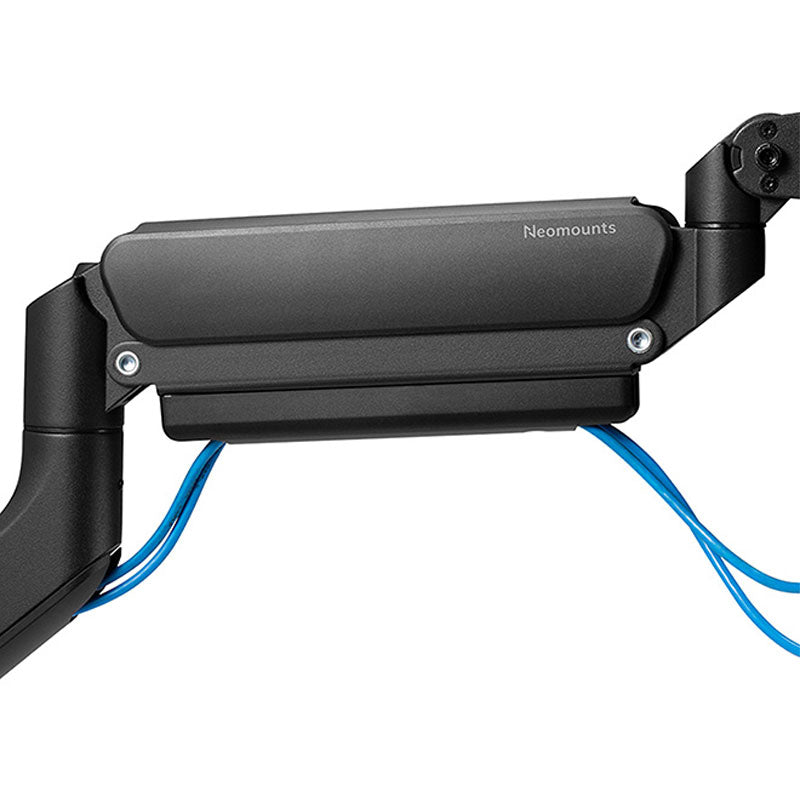 B-Tech Neomounts Full Motion Desk Mount DS70-450BL1, monitor arm cable-management detail