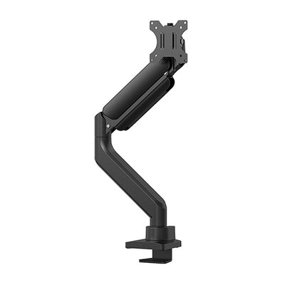 B-Tech Neomounts Full Motion Desk Mount DS70-450BL1, gas-spring monitor arm front perspective