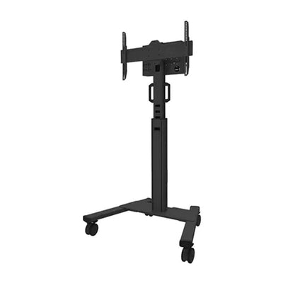 B-Tech Neomounts Large Mobile TV Floor Stand FL50S-825BL1, mobile display stand front view