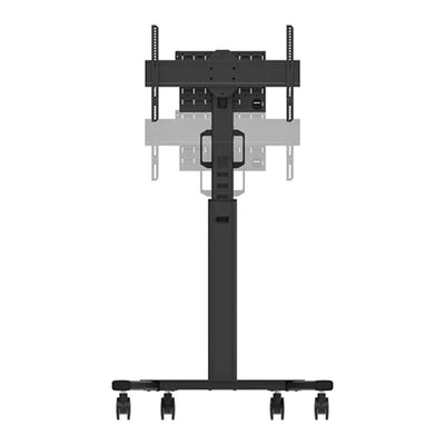 B-Tech Neomounts Large Mobile TV Floor Stand FL50S-825BL1, mobile display stand height adjustment positions
