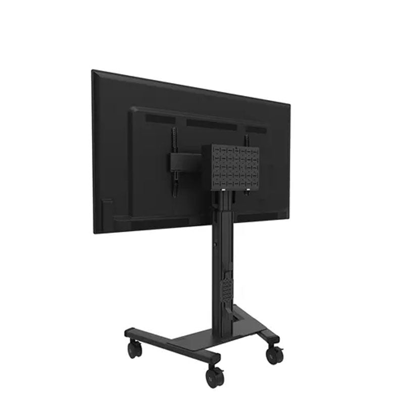 B-Tech Neomounts Large Mobile TV Floor Stand FL50S-825BL1, mobile display stand rear right view