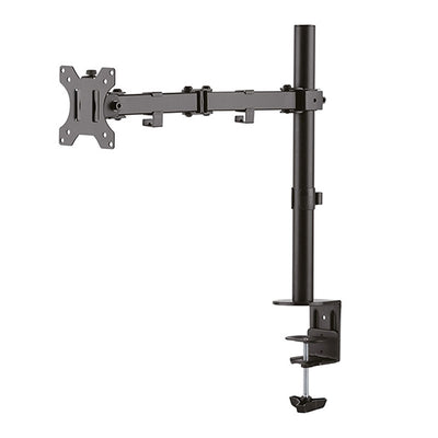 B-Tech Neomounts Full Motion Desk Mount FPMA-D550BLACK, single-monitor desk mount side view