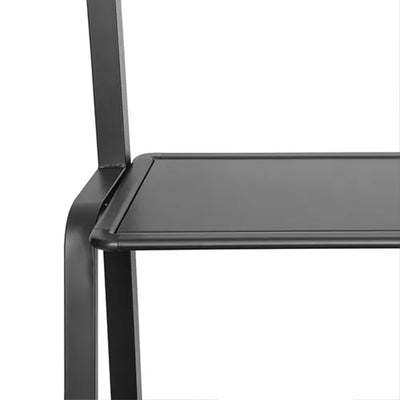 B-Tech Neomounts Extra Large Mobile TV Floor Cart NS-M4000BLACK, display cart shelf corner detail