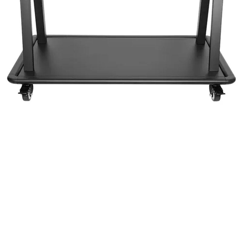 B-Tech Neomounts Extra Large Mobile TV Floor Cart NS-M4000BLACK, display cart locking caster detail