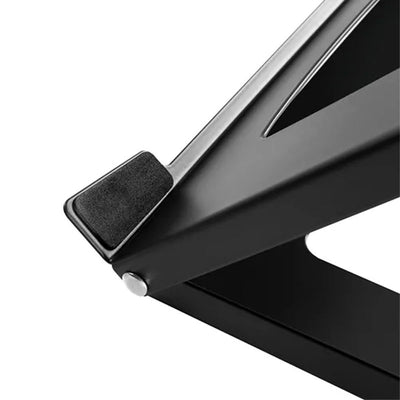 B-Tech Neomounts Foldable Laptop Stand NSLS075BLACK, laptop riser rubber foot detail