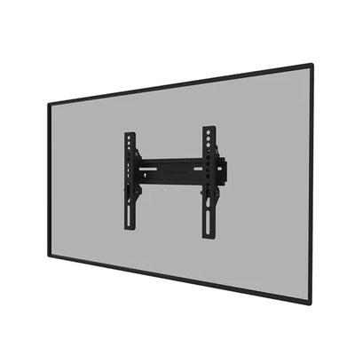 B-Tech Neomounts Medium Fixed TV Wall Mount WL30-350BL12, tilting TV wall mount installed behind display