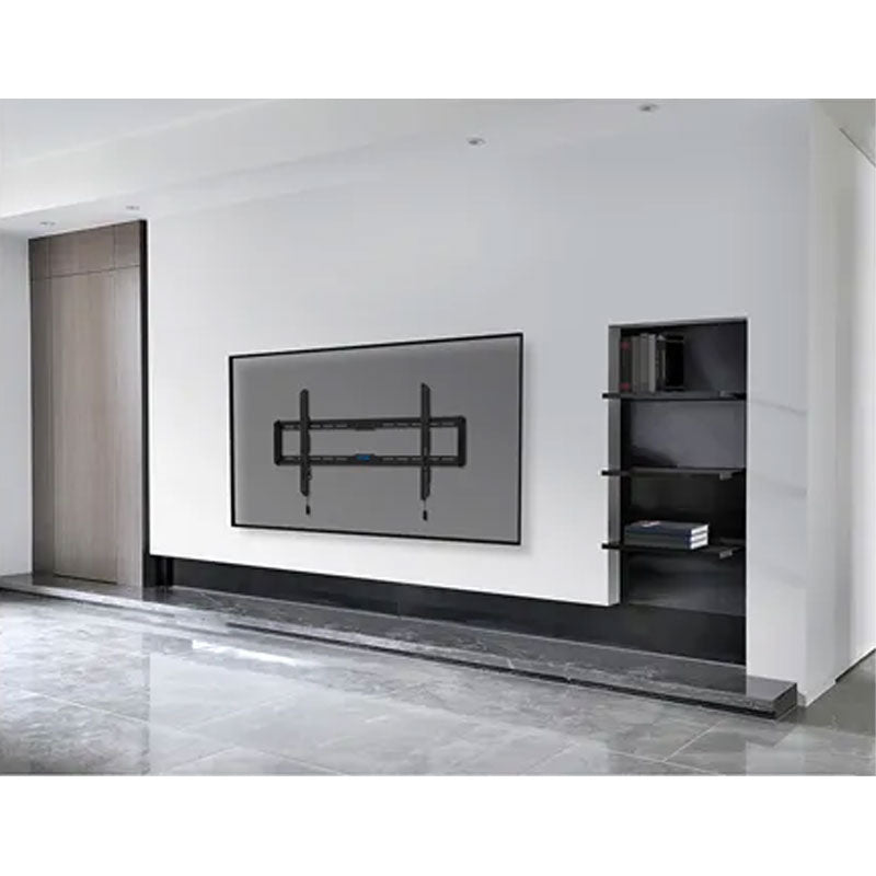 B-Tech Neomounts XL Fixed TV Wall Mount WL30-550BL18, fixed wall mount installed in living room