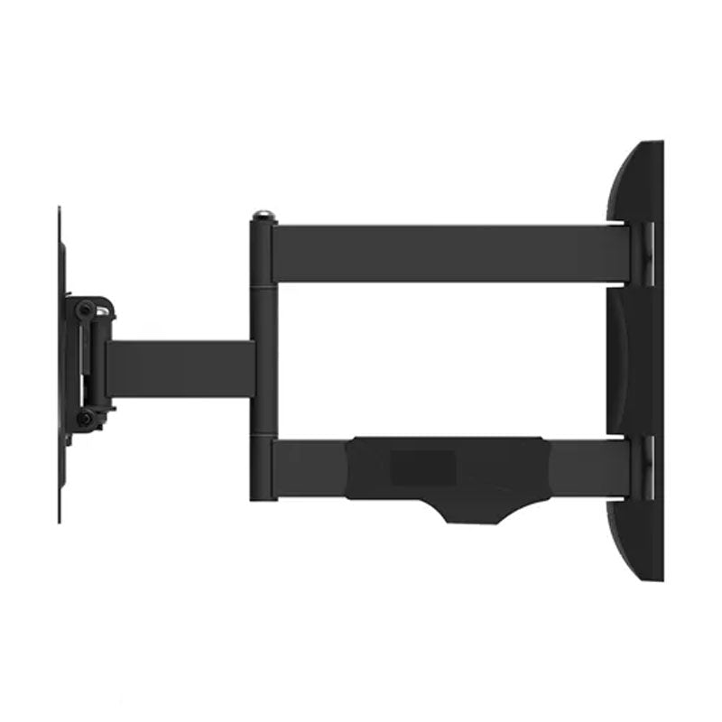 B-Tech Neomounts Medium Full Motion TV Wall Mount WL40-550BL12, articulating wall mount extended side view