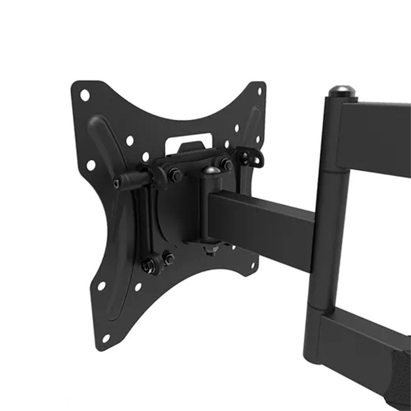 B-Tech Neomounts Medium Full Motion TV Wall Mount WL40-550BL12, articulating wall mount right three-quarter view