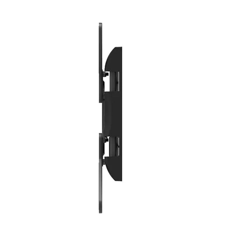 B-Tech Neomounts Large Full Motion TV Wall Mount WL40-550BL14, articulating wall mount retracted side view