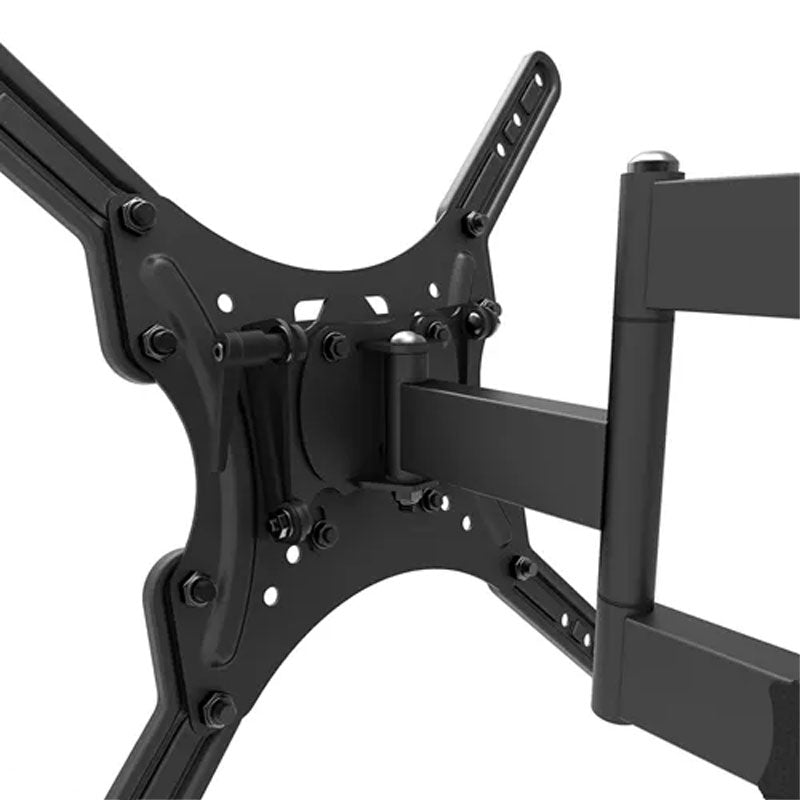 B-Tech Neomounts Large Full Motion TV Wall Mount WL40-550BL14, articulating wall mount adjustment joint right close-up