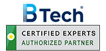 B-Tech Mounts Certified Experts Authorized Partner logo