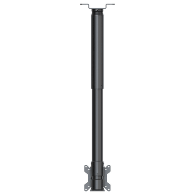 Crimson Small TV Ceiling Mount C32-24A, telescoping ceiling mount rear view
