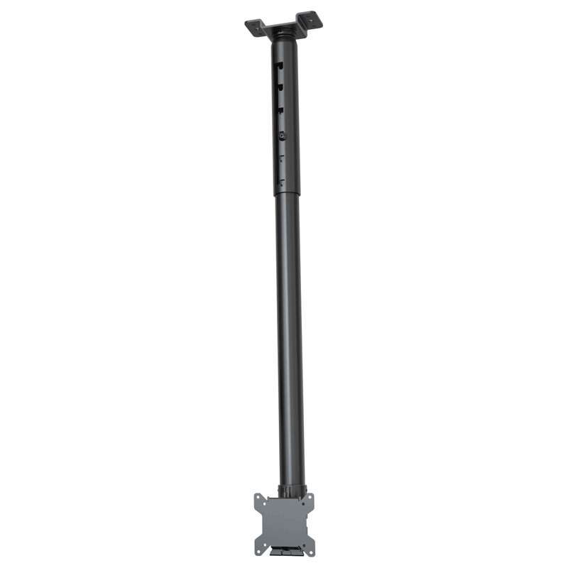 Crimson Adjustable Height VESA Ceiling Mount with 2-4 ft Drop for 13-32 inch Screens (Black) C32-48A