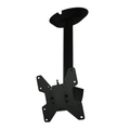 Crimson Adjustable Height VESA Ceiling Mount with 2-3 ft Drop for 13-40 inch Screens (Black) C37-36A