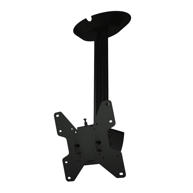 Crimson Adjustable Height VESA Ceiling Mount with 2-3 ft Drop for 13-40 inch Screens (Black) C37-36A