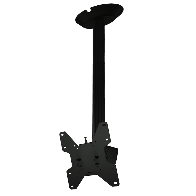 Crimson Adjustable Height VESA Ceiling Mount with 3-5 ft Drop for 13-40 inch Screens (Black) C37-60A