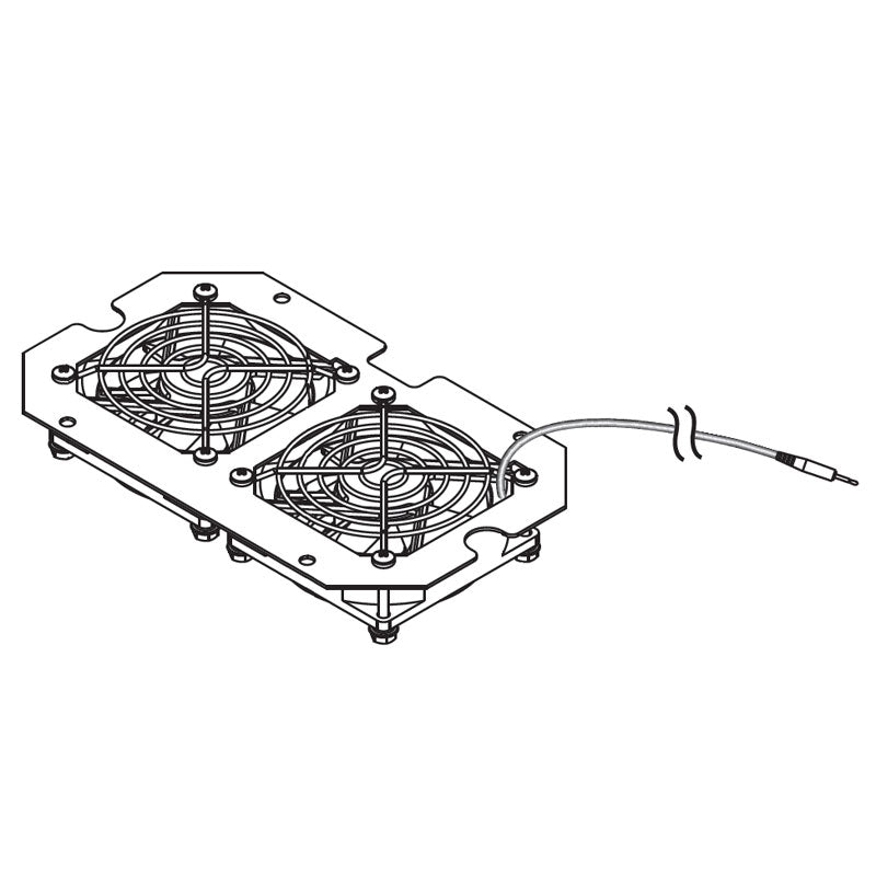 Middle Atlantic Fan Kit (C3 Credenza, 50 CFM) C3-FANKIT