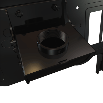Crimson C63-KIT4 Universal Truss Ceiling Mount Kit, ceiling display mount threaded coupling detail