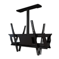 Crimson Fixed Height Dual Universal Ceiling Mount with 3 ft Drop for 37-63 inch Screens (Black) C63D-36