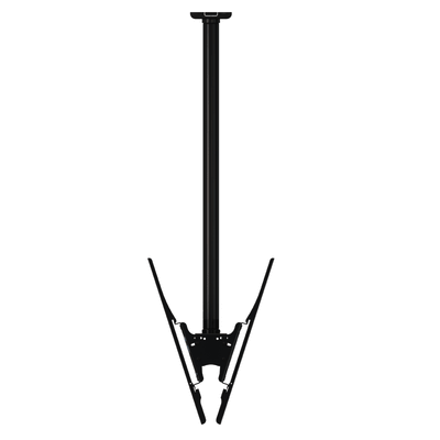Crimson Large TV Ceiling Mount C63D-36, ceiling-mounted multi-display bracket in a full-length view