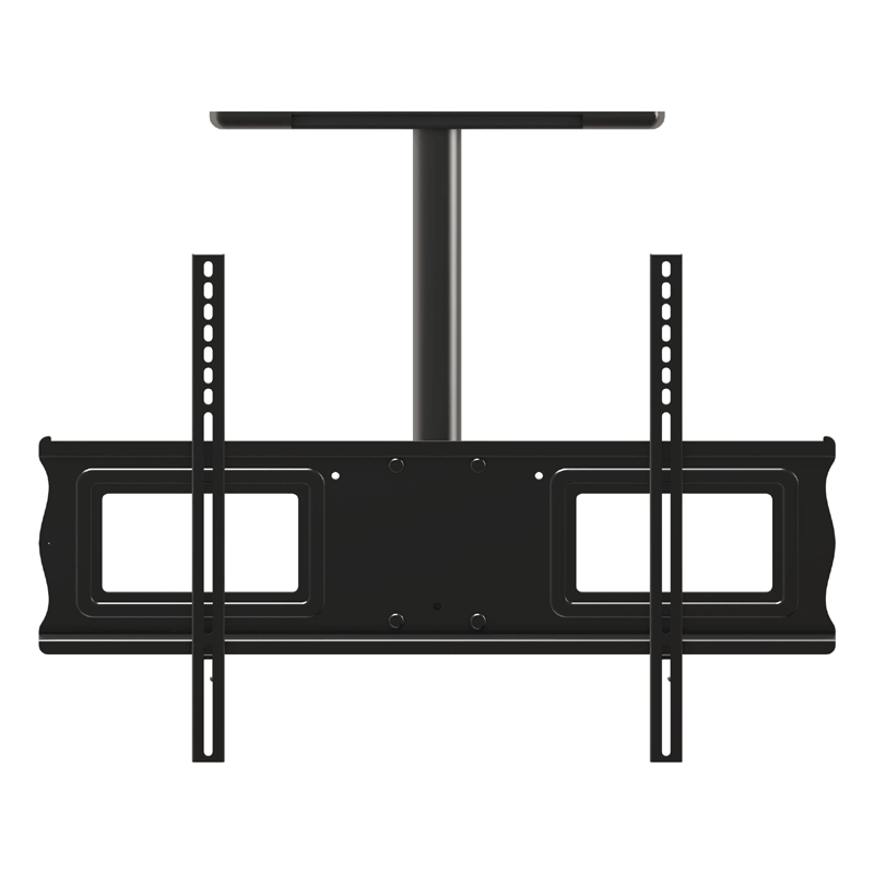 Crimson Large TV Ceiling Mount C63-18, ceiling dual-display mount front view