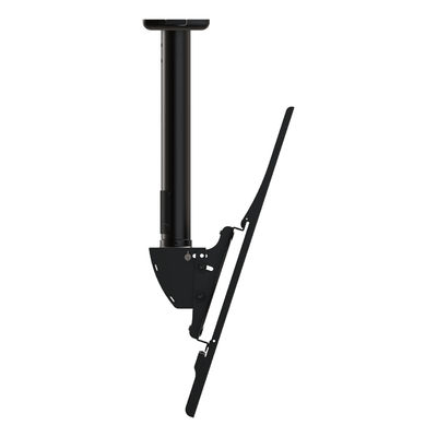 Crimson Large TV Ceiling Mount C63-18, ceiling dual-display mount side view