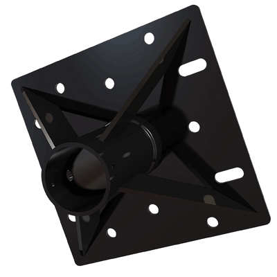 Crimson Heavy Duty Ceiling Adapter CA8HD, ceiling adapter plate, rear perspective