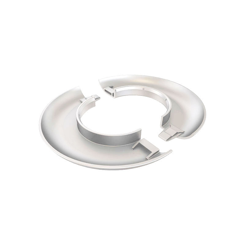 Crimson Decorative Escutcheon Plate CAEW, white circular ceiling escutcheon plate