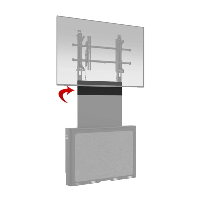 Chief Mid Cover Extension Accessory (Fits AVSFSS) AVA1105