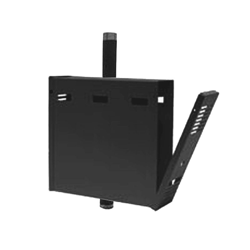 Chief Column Mounted Storage Enclosure CMA170, in-wall media box open with hinged cover