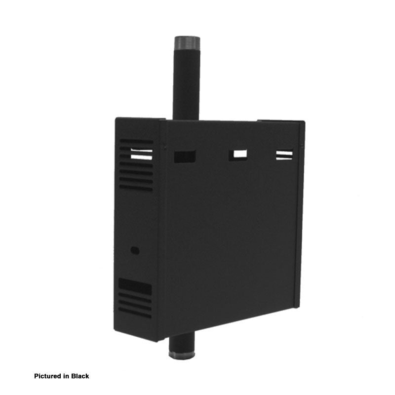 Chief Column Mounted Storage Enclosure CMA170W, in-wall AV enclosure rear view