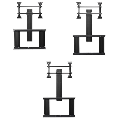 Chief Fusion Storage Cabinet and Camera Mount FCASTC, single- and dual-display mounting configurations