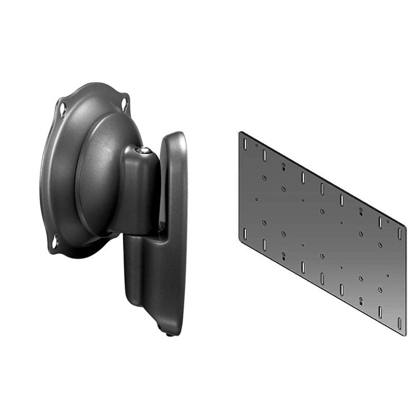 Chief Medium Pitch Pivot TV Wall Mount (VESA 400x200, Black) JWPVB