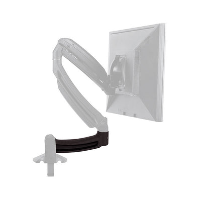 Chief Kontour Extension Arm Accessory KRA220S, desk monitor arm front three-quarter view