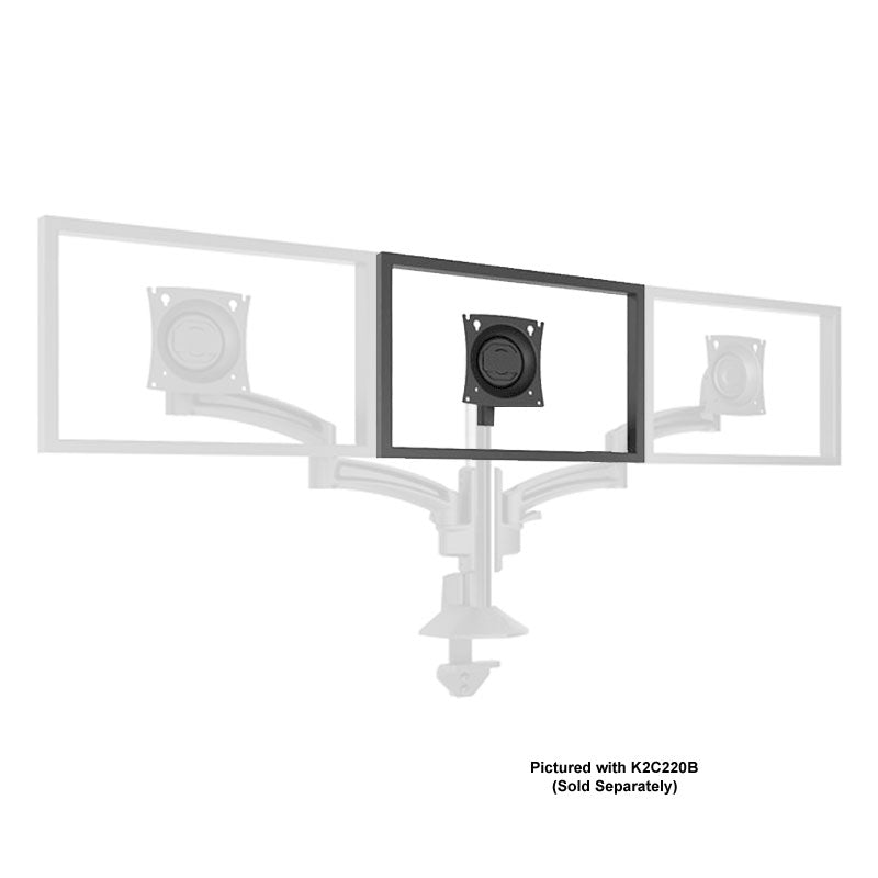 Chief Kontour Extreme Tilt Head KRA231S, single monitor arm horizontal adjustment positions