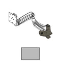 Chief Desk Clamp Base Conversion Kit (KXD and K1D, Silver) KRA244S