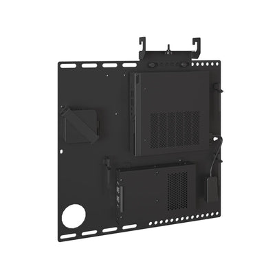 Chief Crestron UC Bracket Accy AS3A102, display and equipment mounting frame in a rear view