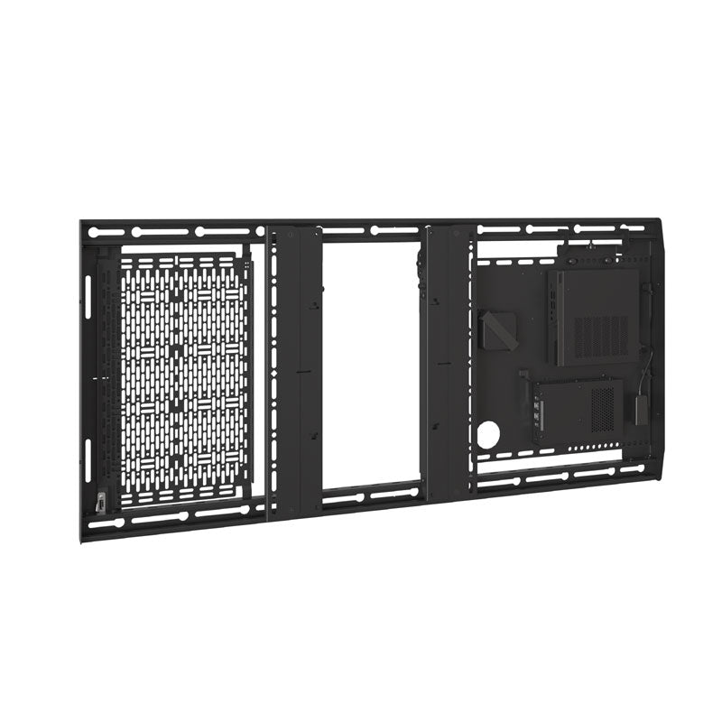 Chief Crestron UC Bracket Accy AS3A102, in-wall mounting frame with equipment panel installed