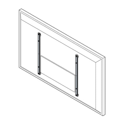 Chief Vertical Interface Bracket (600mm, M6, No Offset) FHB5036