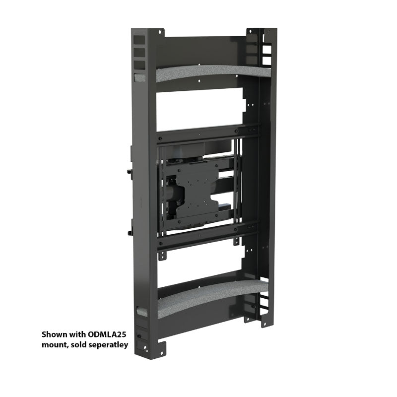 Chief Outdoor Interface Adapter FHBO5169, in-wall display mount frame side profile