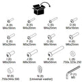Chief Hardware Kit for Fusion Series Mounts FHBU