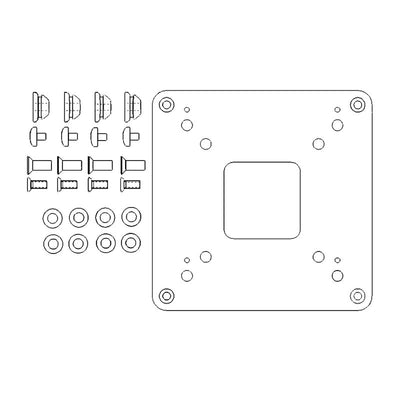 Chief Small Flat Panel Interface (75x75, 100x100, M6) FSB4243B