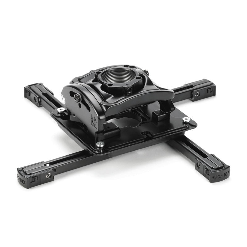 Chief Projector Mount Bundle KITQA003, projector mount front three-quarter view