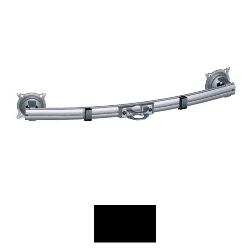 Chief Widescreen Dual Monitor Pole Clamp (Black or Silver) KTA225B KTA225S