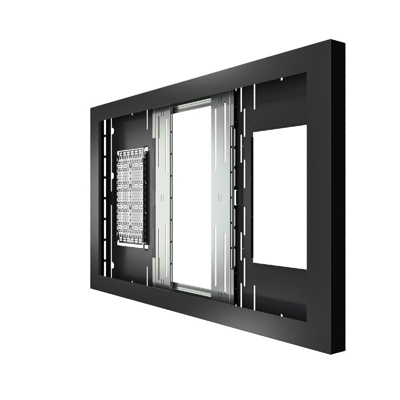 Chief Impact On-Wall Kiosk (Landscape, 70 inch, Black) LW70UB